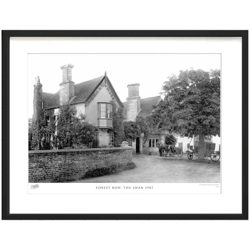Forest Row, The Swan 1907 by Francis Frith - Single Picture Frame Print, 40cm H x 50cm W x 2.3cm D