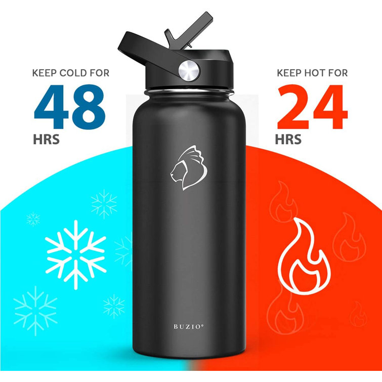 Buzio Insulated Stainless Steel Water Bottle