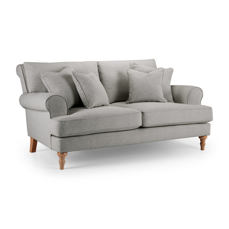 Adama 2 Seater Sofa, Beige White
