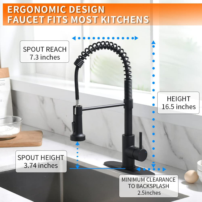 XWSI Pull Out Touch Kitchen Faucet