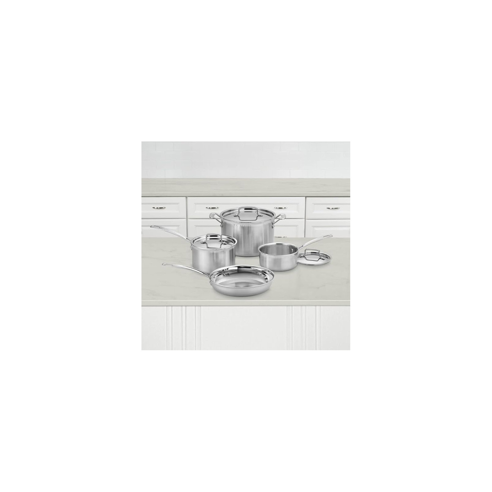 Cuisinart MultiClad Pro 7 Piece Cookware Set