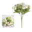 2 petites fleurs artificielles roses avec 15 flocons de neige coréen et une petite bouchée de thé-156035