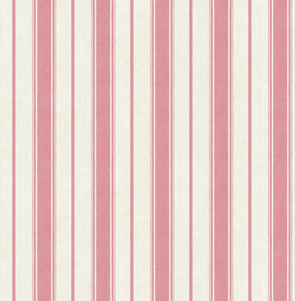 Leota Striped Wallpaper, Cranberry