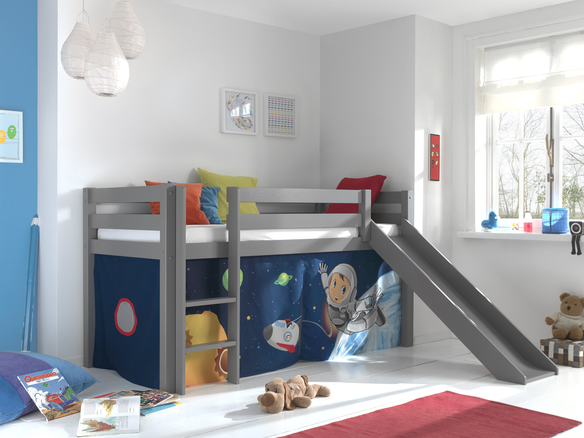 Loft bed under deals 200