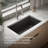 Billings 32-1/2 In. Undermount Single-Bowl Workstation Kitchen Sink-100160012