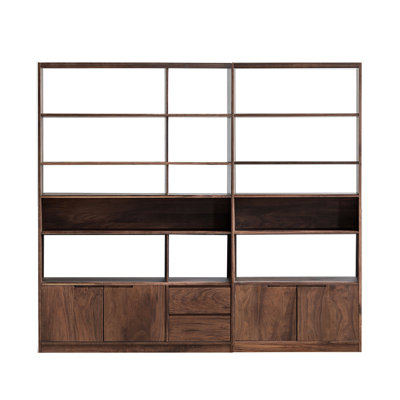 Japanese style simple storage bookcase