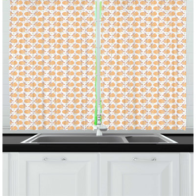 Tailored Kitchen Curtain
