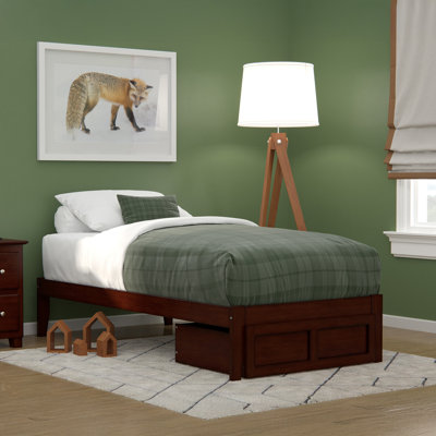 Aayanna Solid Wood Storage Platform Bed by Lark Manor