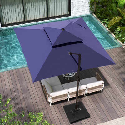 Wampler 116'' Umbrella with Counter Weights Base