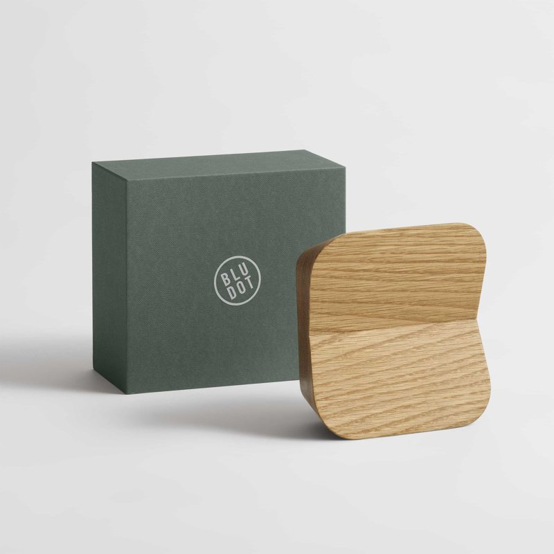 Uphold Wall Hook, White Oak
