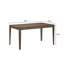 Ensemble repas 5 pièces Bristol avec chaises sculptées Bristol-451806717-445085155