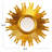 Round Sunburst Wall Mirror-446051505