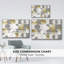 Modern Modern Gold Reflections, reproduction d'art sur toile-94361606-94361607