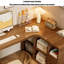 Bureau en L en bois massif-481808024