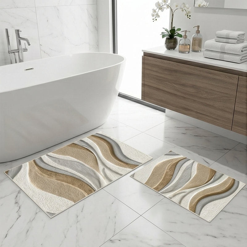 Ensemble de 2 tapis de bain Aurelia