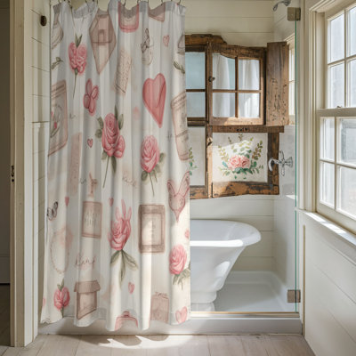 Blush Classic - Premium Shower Curtain 176