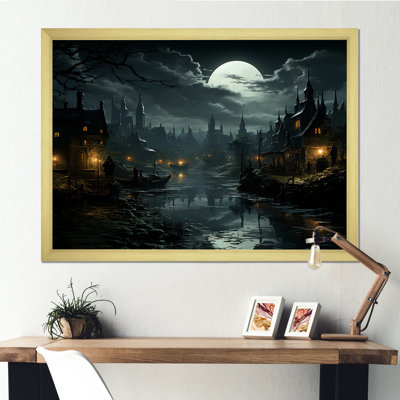 Art mural Moody Night