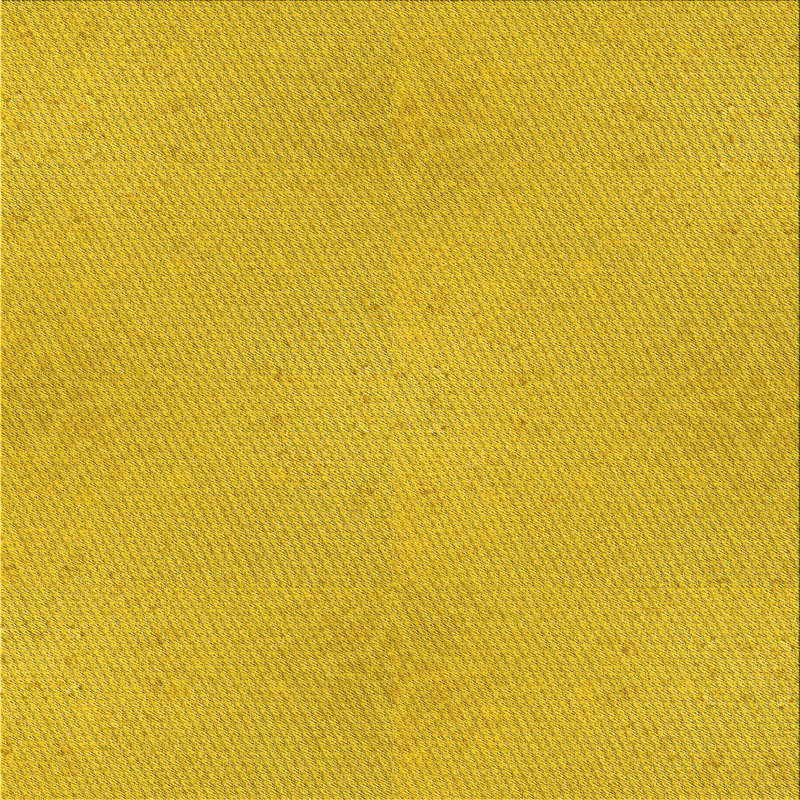 Tapis jaune en laine, Carré 3 pi