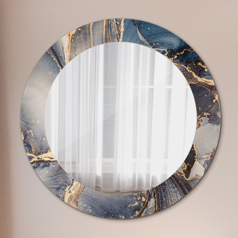 Huldar Glass Flat Wall Mirror