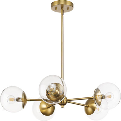 Lustre 5 lumières Alvera