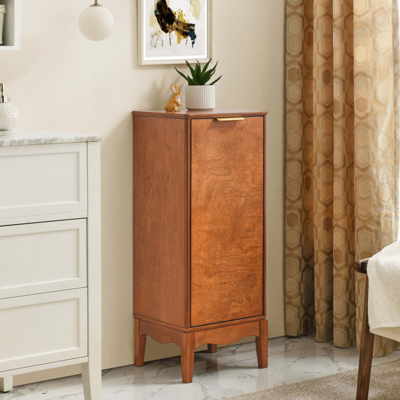 Armoire de salle de bain et armoire à linge avec tablettes réglables