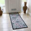 Non-Slip Floral Indoor Doormat