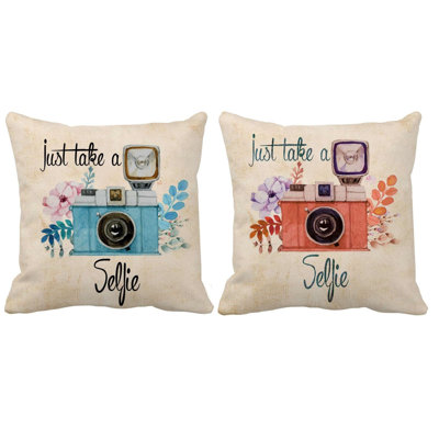 Housse de coussin carrée