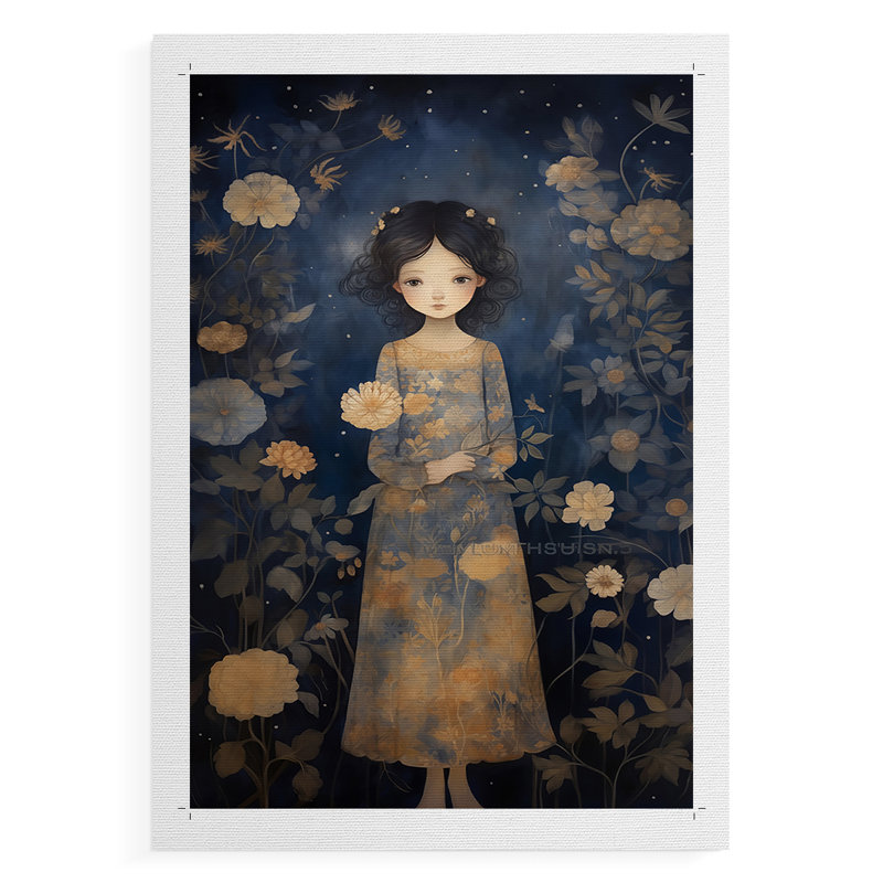 WOMEN Series MI - reproduction sur toile de qualité supérieure seulement - NON-CADRE - prête à être accrochée