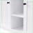 Kitchen Island with Drop Leaf, Power Outlet &amp; Storage | 53-Inch Snow White Rolling Cart | Medium (40-55in)-1312308672