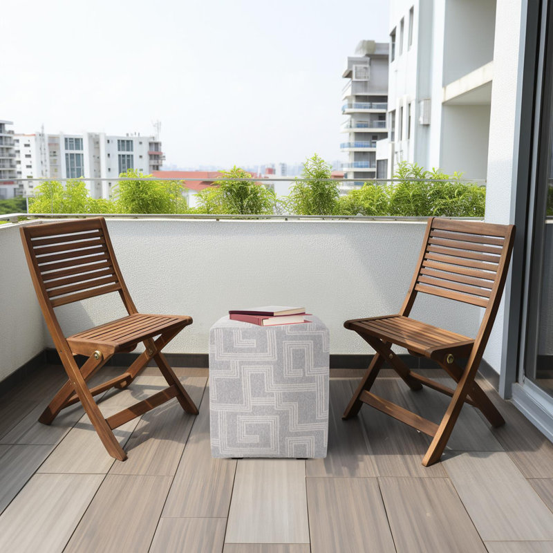 Indoor/Outdoor Universal Cube Syros Denim, Gray