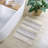 Woven Texture Stripe Bath Rug 22X58"