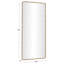 Miroir sur pied en laiton Jessa