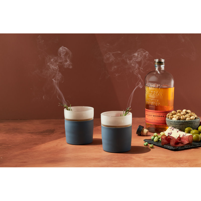 Rabbit Freezable Whiskey Glasses, Blue