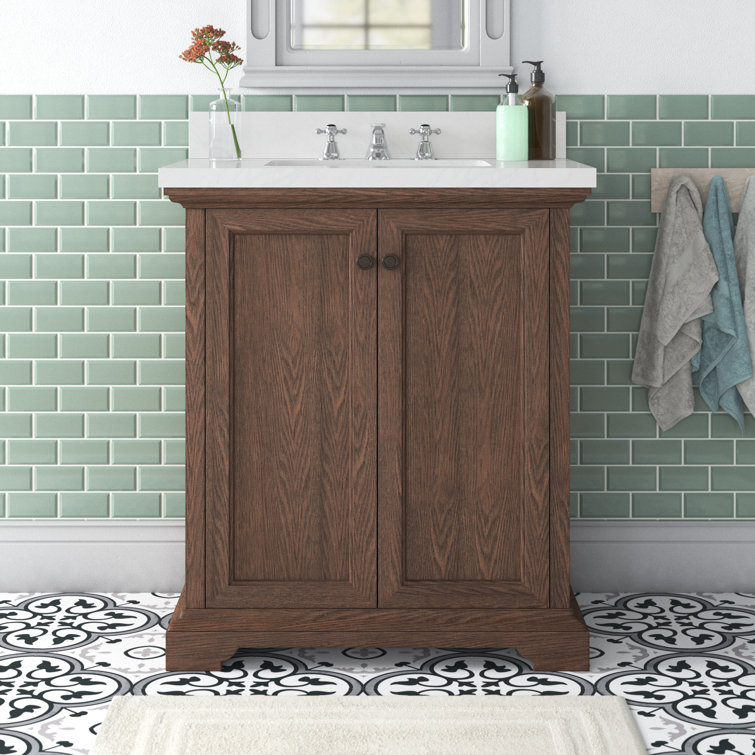 30'' Bathroom Vanity with Top Sink, Modern Bathroom – Home