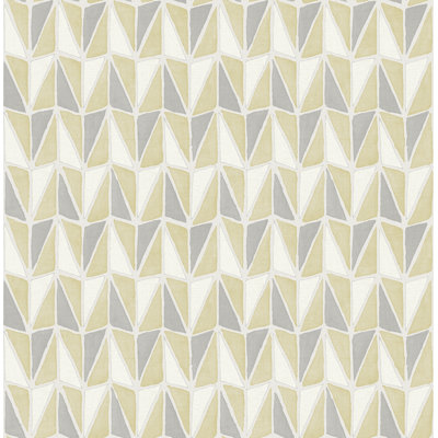Falkirk Yellow Peel and Stick Wallpaper