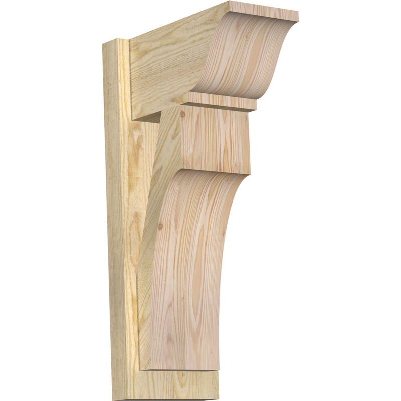 Persienne en bois Westlake, Sapin Douglas de 8 po (sciage brut), P 14 po x H 26 po