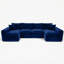 Canapé modulaire modulaire en nuage pour le salon - Canapé modulaire en U modulaire 130 "-1965752200-1965752247