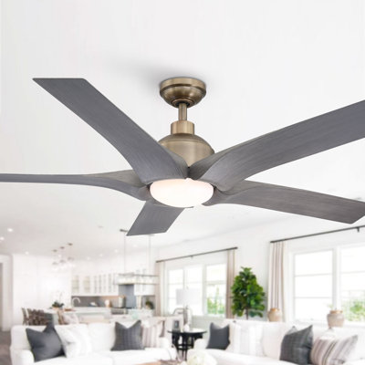 Berenise 56'' Ceiling Fan with LED Lights and Remote Control