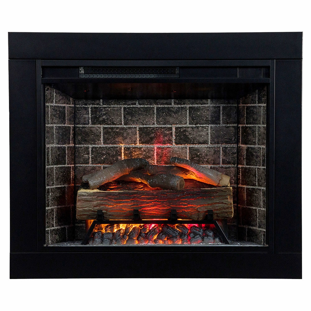 Modern Ember Augustine Mantel Package with 28" Electric Fireplace - Alexa & Google Asst Compatible Modern Ember 
