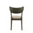 Mid-Century Modern 5-Piece Dining Set, Rectangular Table with 4 Upholstered Chairs，Dark Walnut Finish