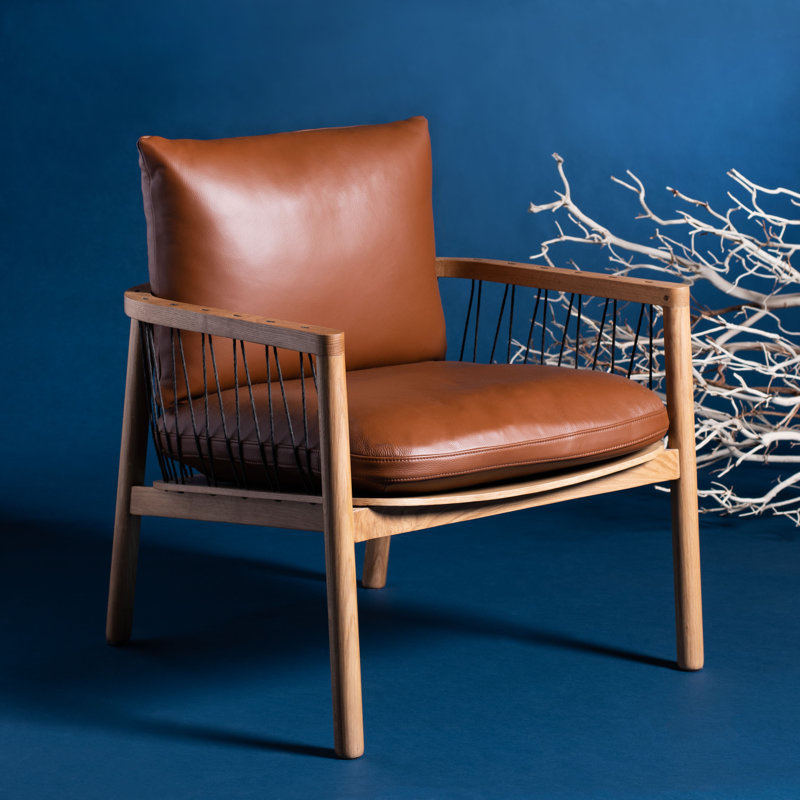 Fauteuil en cuir 28 po Duncan