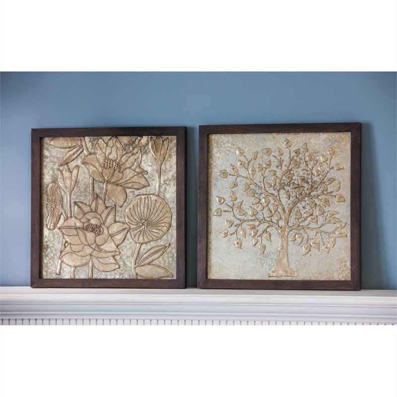 Handmade Traditional Plants & Flowers Wall Decor