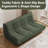 65'' W Bean Bag Chair, Lazy Floor Sofa Couch, Large Bean Bag Chair For Adults, Bean Bag Chairs For Teens With High-Resilience Foam, Non-Slip Base Floor Lounge Sofa, Living Room-2075121269