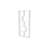 Asymmetrical Display Shelf & Bookcase, 5-Tier, White-28670474