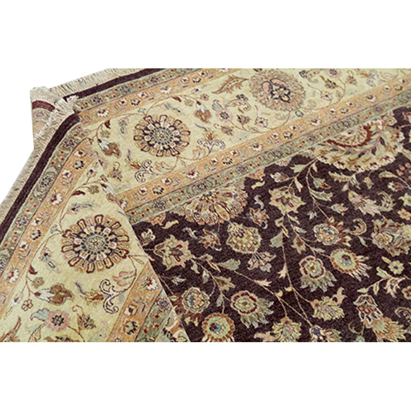 Lamani Hand Knotted Wool Oriental Area Rug