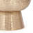 Davina Gold Metal Floor Planters, Set Of 3
