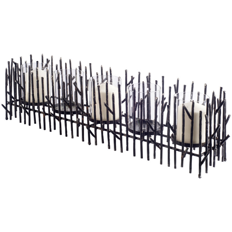 7.60'' H Metal Tabletop Candelabra