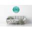 Jessekah Glass Wall Clock