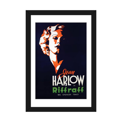 Affiche du film Riff Raff par Radio Days - Publicité rétro sur toile