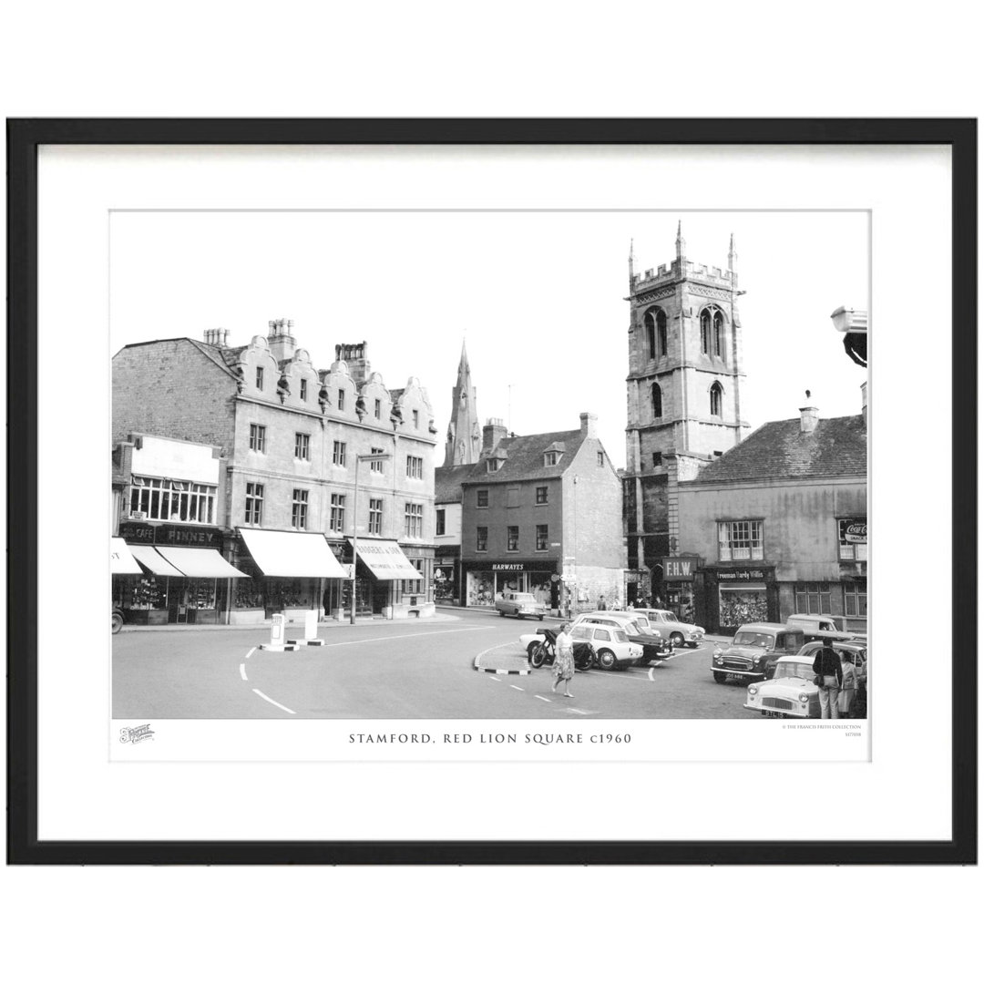 'Stamford, Red Lion Square C1960' by Francis Frith - Picture Frame Photograph Print on Paper